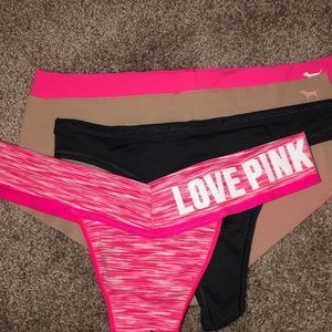 Pink panty bundle
